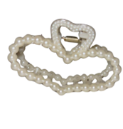 Hartvormige Haarklem Parel