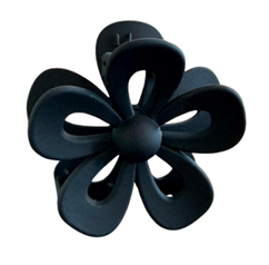 Haarklem Bloem Zwart