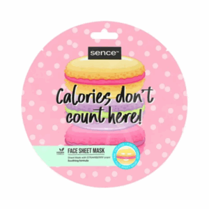 SENCE Facial Sheet Mask Calories Dont't Count Here